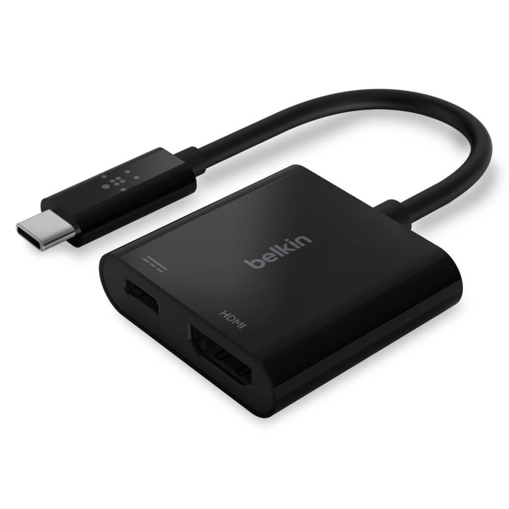 [AB141BLK76] Belkin Adaptador USB-C a HDMI y Carga - AVC002btBK