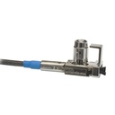 Noble Locks TZ04T Kit Bloqueo Portátil Barra Cable 1.8m Plata