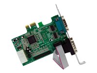 [IO000GEN33] StarTech.com Tarjeta Adaptadora Serie y Paralelo PCIe