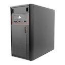 Xtech Desktop Case Micro ATX All Black 600W PS