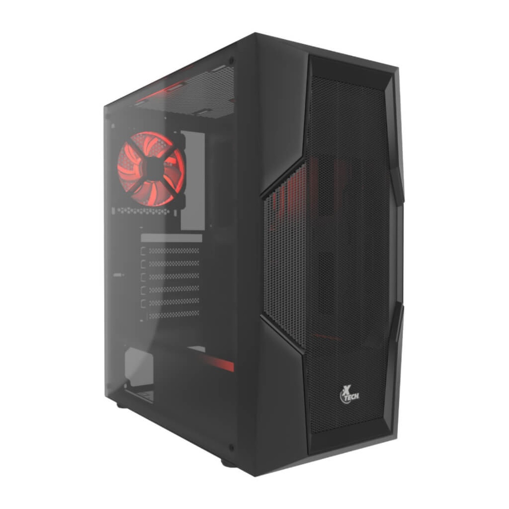 [CS515XTK04] Xtech Gaming PHOBOS Gabinete Mid Tower ATX Ventana Cristal
