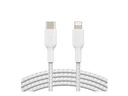 Belkin BoostCharge Cable Lightning USB-C a Lightning 1m Blanco