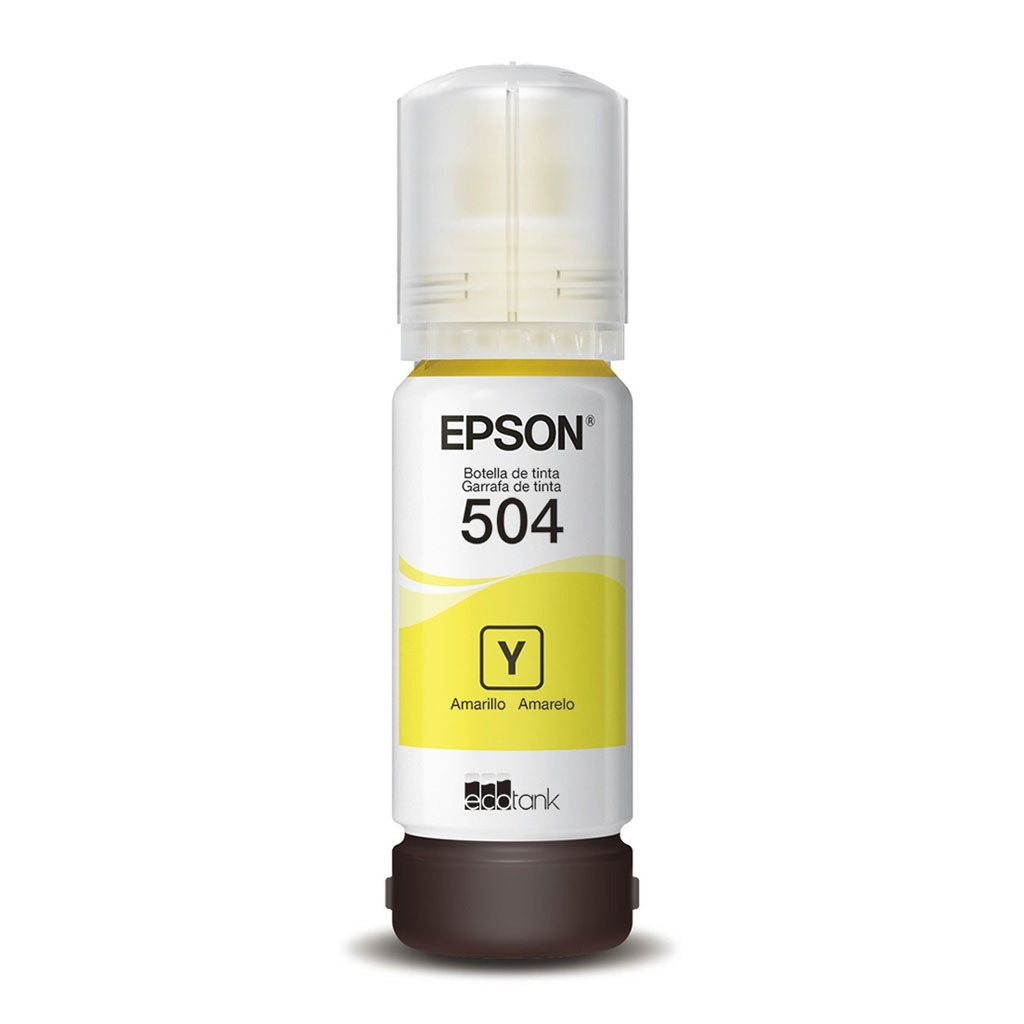 [AS207EPS98] Epson 504 Amarillo Recarga de Tinta Original 70ml