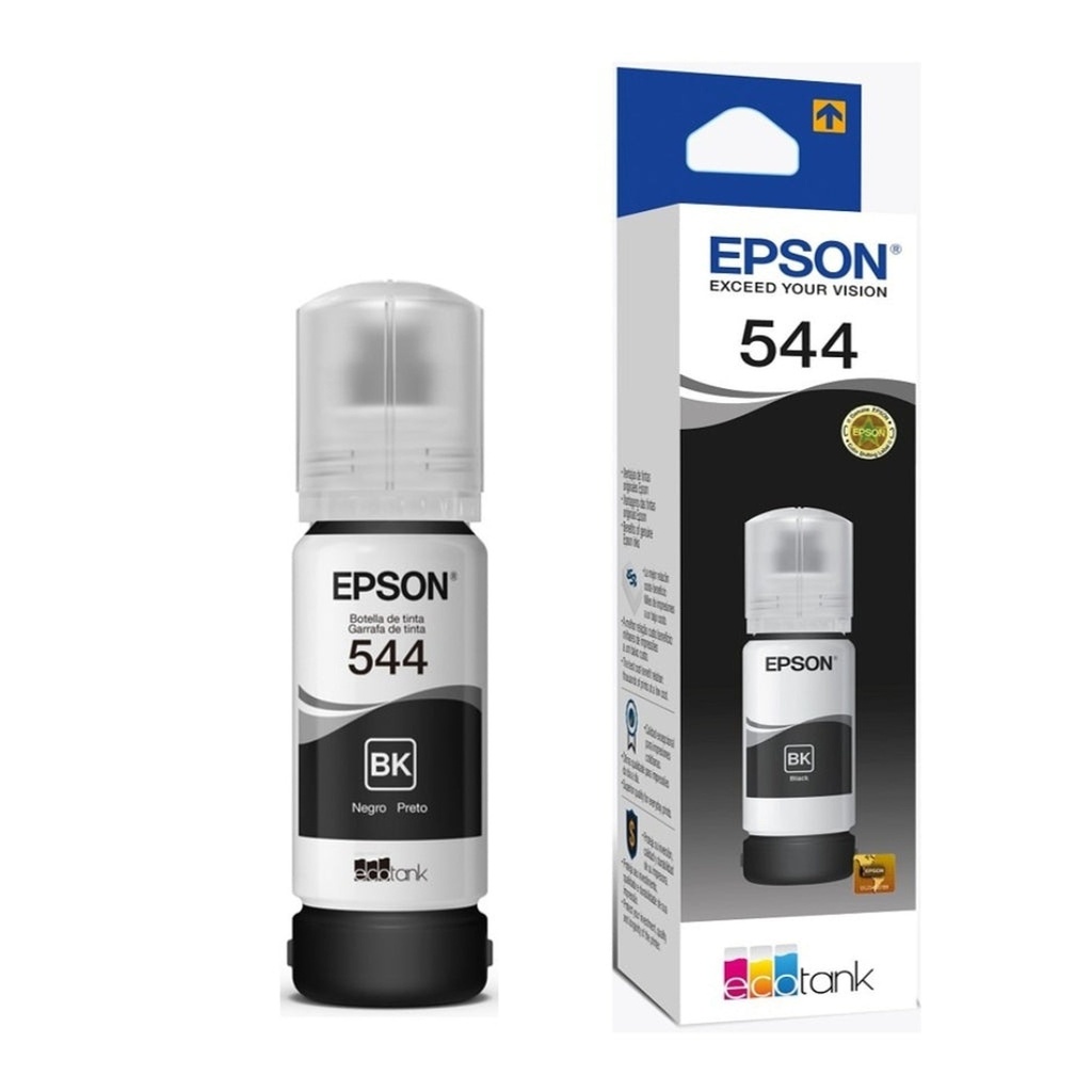 [AS208EPS44] Epson 544 Recarga Tinta Negro 65ml Original