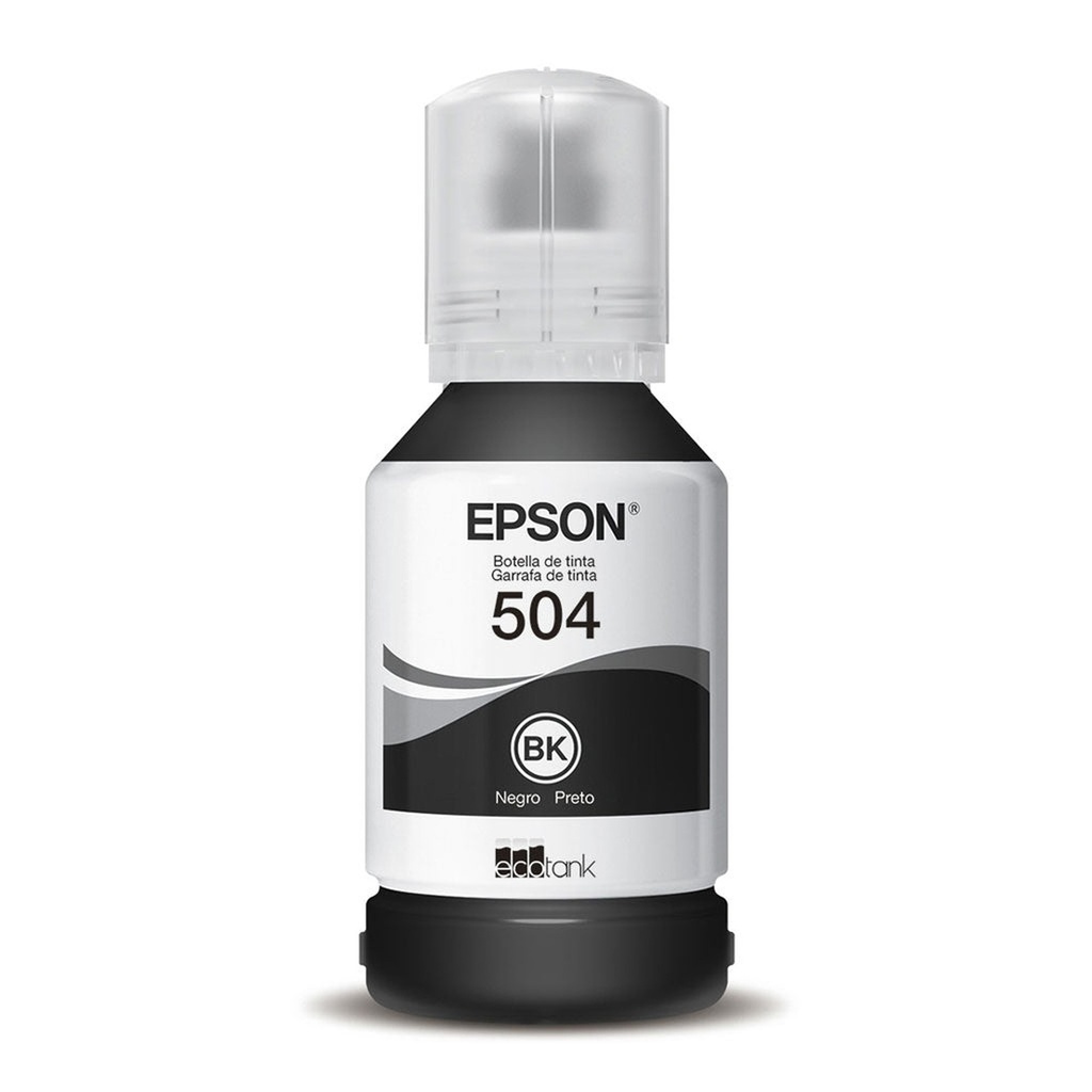 [AS207EPS95] Epson 504 Tinta Negra Original 127ml