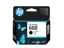 HP Cartucho Tinta 668 Negro Original Ink Advantage