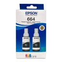 Epson T664120-2 Tinta Negra Ink Tank L120 L1300