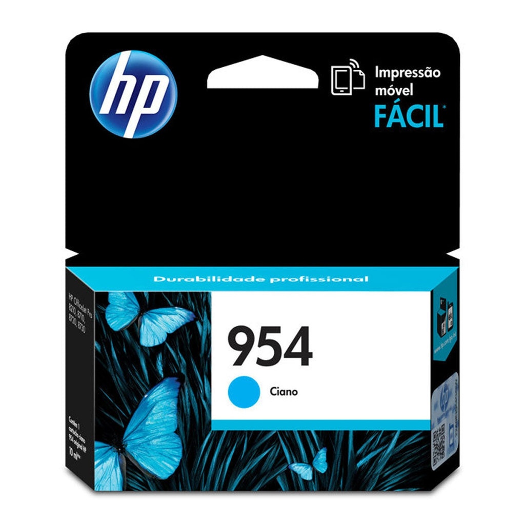 [AS251HEW01] HP 954 Cartucho De Tinta Cyan Original 700 Páginas