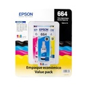 Epson T664520-TRI Cartucho Trio Color