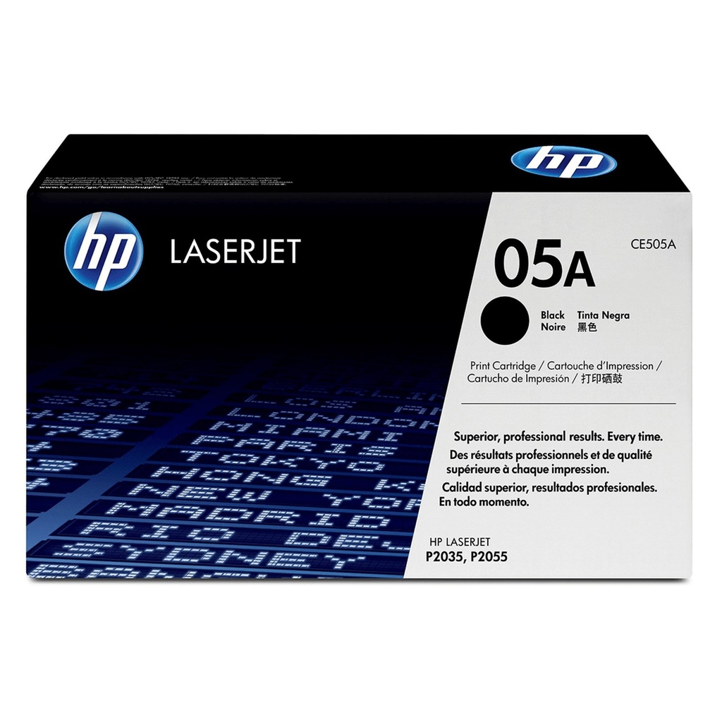 [AT217HEW75] HP 05A Cartucho Toner Negro Original LaserJet CE505A