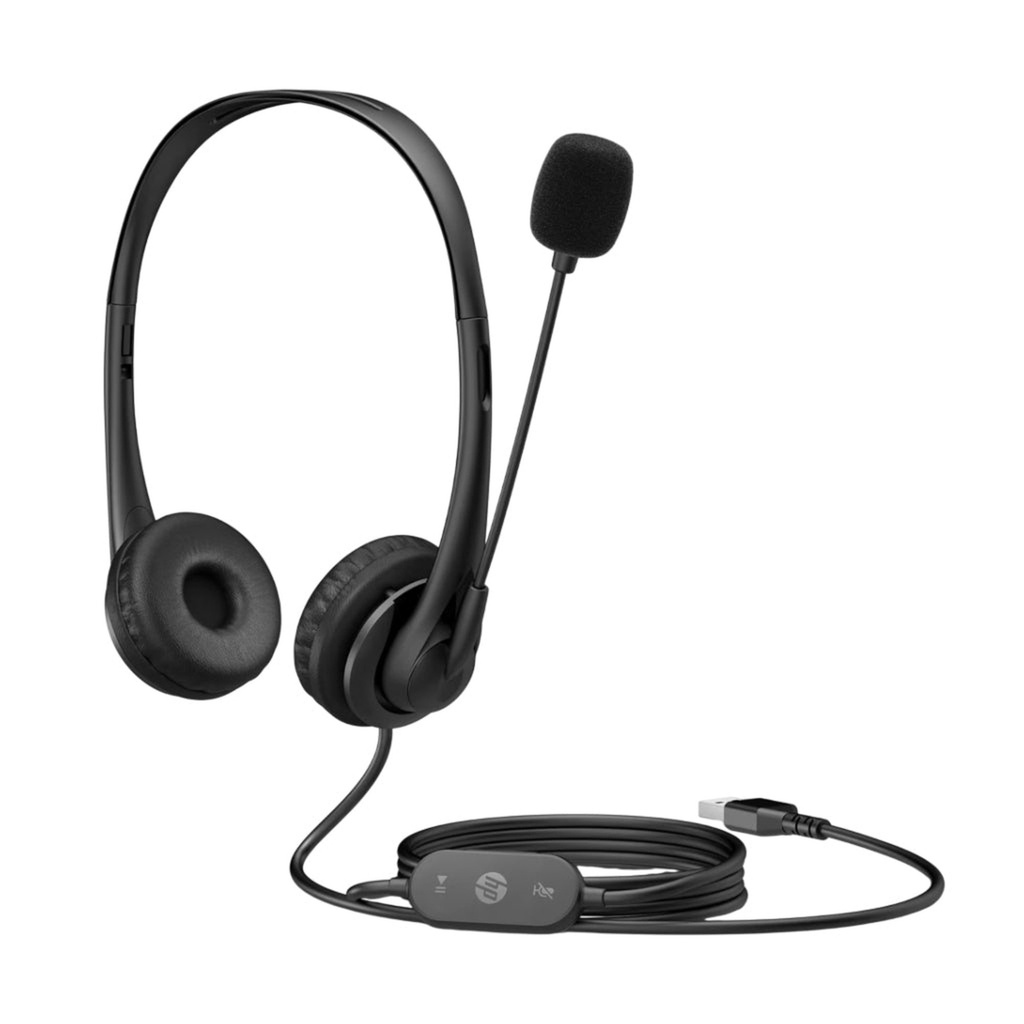 [MM000HPQ37] HP Headset G2 Stereo USB Negro