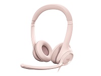 [100017222] Logitech H390 Auricular Rosa USB-A Cableado