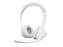Logitech H390 Headset USB-A Blanco Hueso