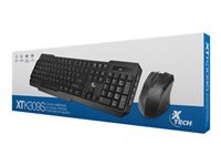 [ID225XTK20] Xtech Combo Inalambrico XTK-309S Teclado y Mouse Español 2.4GHz