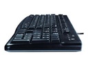 Logitech K120 Teclado USB Ingles Negro