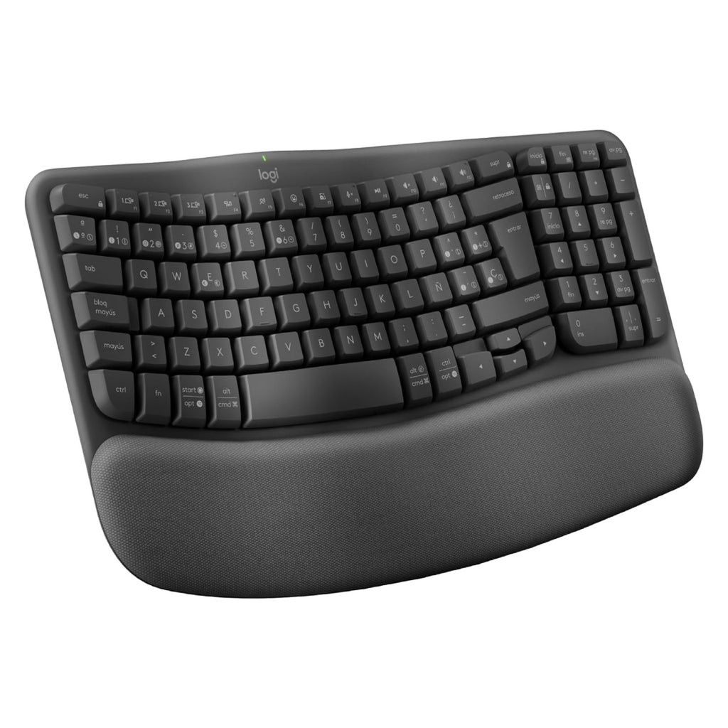 [ID224LOG38] Logitech Teclado Wave Keys Inalámbrico Español Graphite