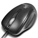 XTech Mouse XTM-175 USB Cableado Negro Óptico