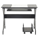 Xtech Computer Desk Black-Lombardi CT-1027 Escritorio Elegante