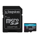 Kingston microSDXC 64GB Canvas Go Plus Tarjeta SD