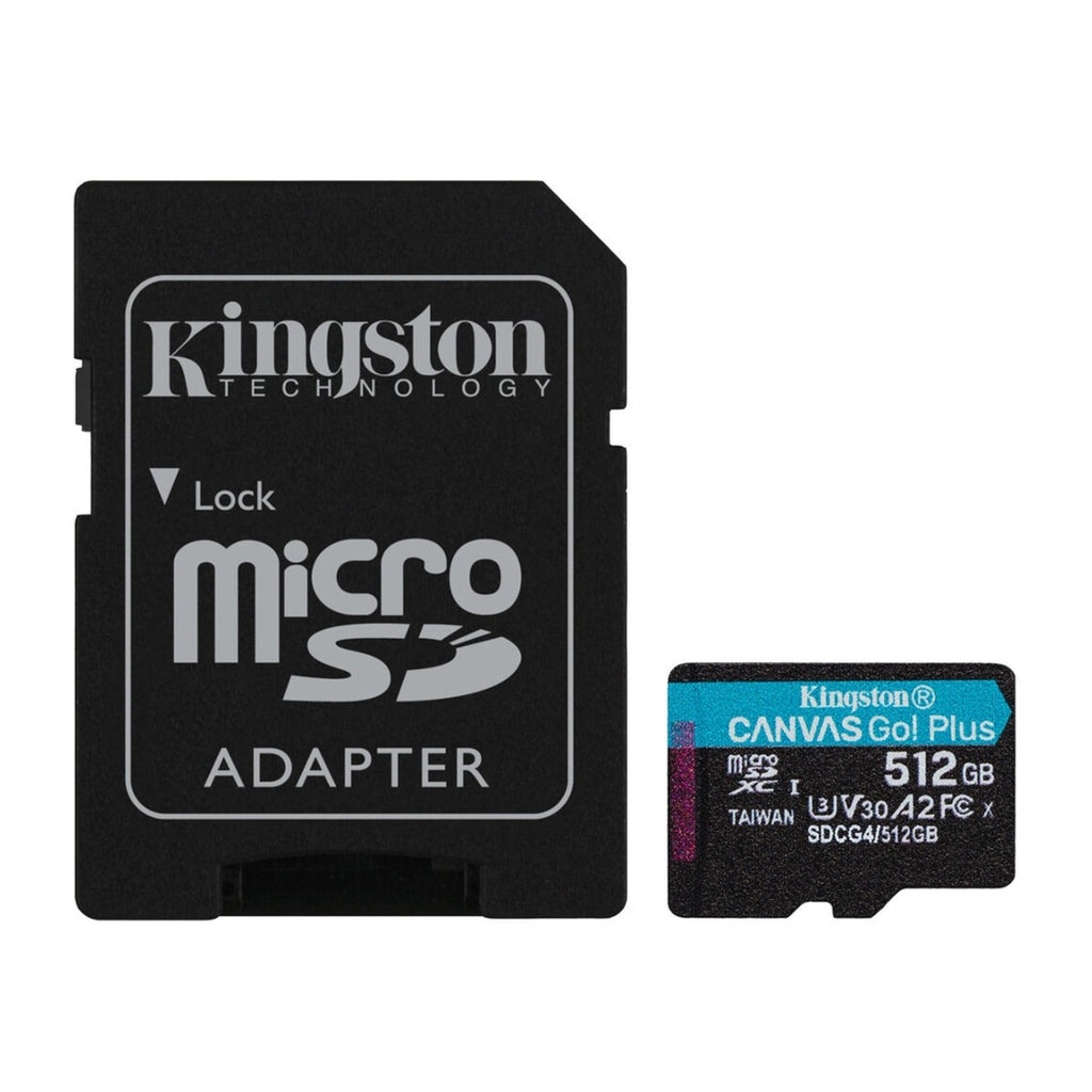 [CH804KNG56] Kingston Canvas Go Plus microSDXC 512GB Tarjeta Memoria