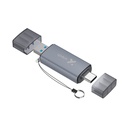 Xtech XTC-581 Lector Tarjetas SD MicroSD USB 3.0/USB-C OTG