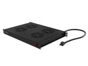 Nexxt Solutions Rack Fan Tray 1U 4-Fan 110/220V NPF-121U4TB