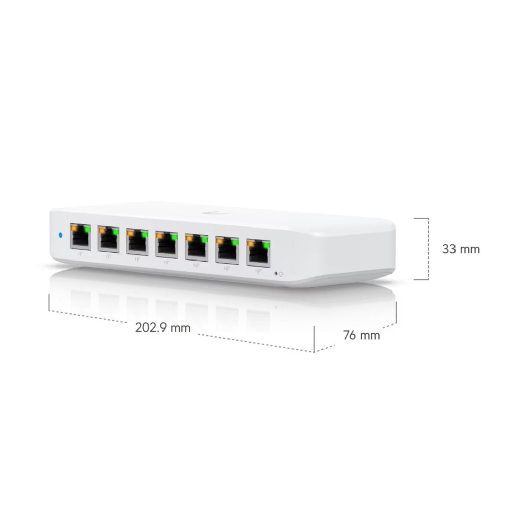 [ES601UBQ08] Ubiquiti UniFi Switch Ultra 8 Puertos GbE PoE 42W USW-Ultra