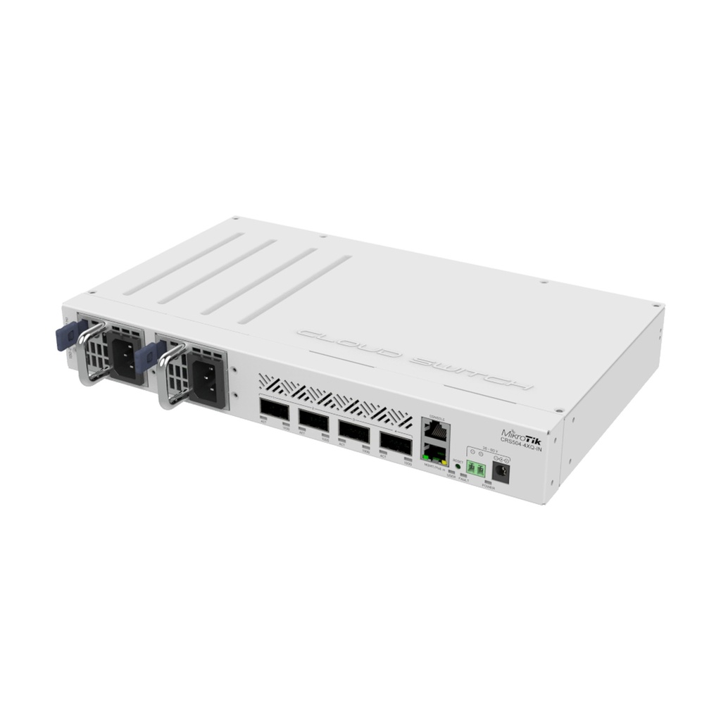 [NW000MIK75] MikroTik CRS504-4XQ-IN Conmutador 4x 100GbE Gestionado