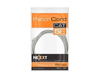 [AB360NXT01] Nexxt Cable de Red RJ45 CAT 5e 90cm Gris Moldeado