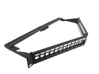 [AW192NXT12] Nexxt Patch Panel Cold-rolled Steel Black 24P 1U