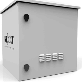 [AW224NXT01] Nexxt Solutions Gabinete Montaje Poste Exterior Gris