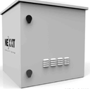 Nexxt Solutions Gabinete Montaje Poste Exterior Gris