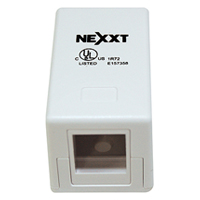 [AE181NXT09] Nexxt Surface Mount Box 1 Puerto Blanco AE180NXT09