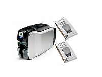 [100002270] Zebra ZC300 Impresora Credenciales Doble Cara USB Ethernet