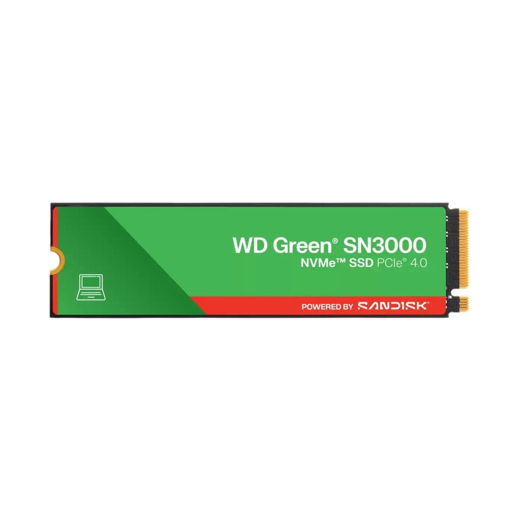 [DH101WDC27] SanDisk WD Green SN3000 1TB SSD NVMe M.2