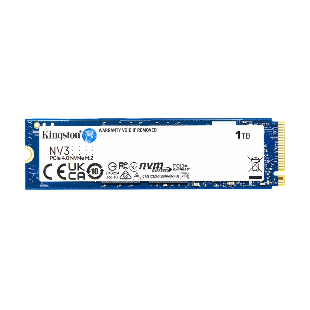 [DH100KNG67] Kingston NV3 M.2 2280 1TB SSD NVMe