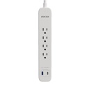 Forza Protector Voltaje 4 Tomas + 1 USB-A/C 500J WH