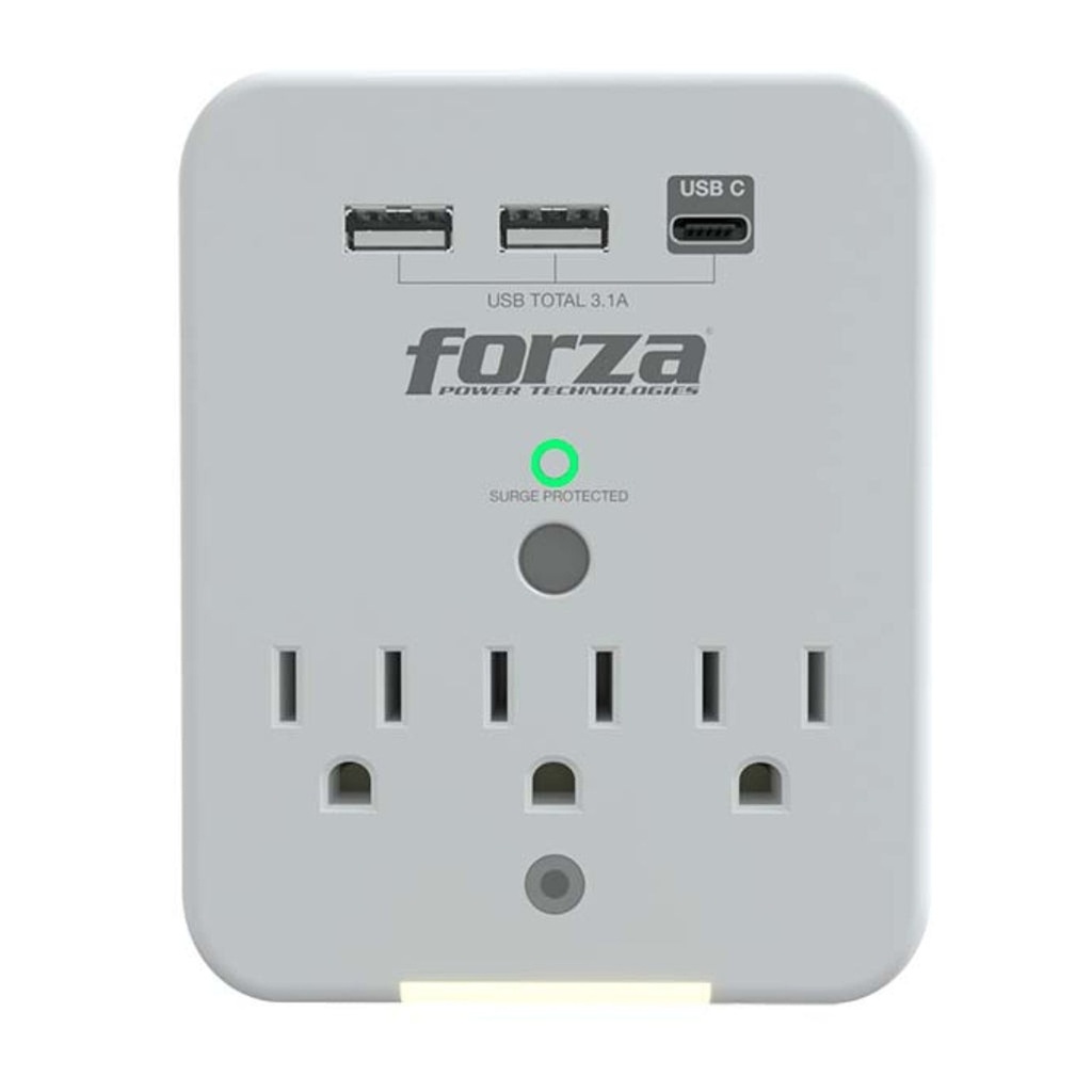 [AU130FOR31] Forza Protector Pared FWT-331USBC 1875W