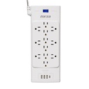 Forza Protector de Voltaje 12 Tomas y 4 USB 2700J FSP-1221USBCW