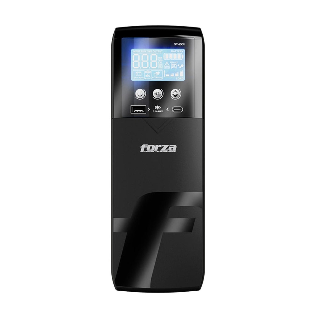 [UP330FOR12] Forza UPS Line Interactive 1500 VA ST-1501 - 10 NEMA USB