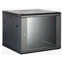 Gabinete De Montaje Pared Hikvision DS-XS6406-S/B Rack 6U Negro