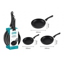 Winning Star Set Sartenes Aluminio 4 Piezas ST-5217