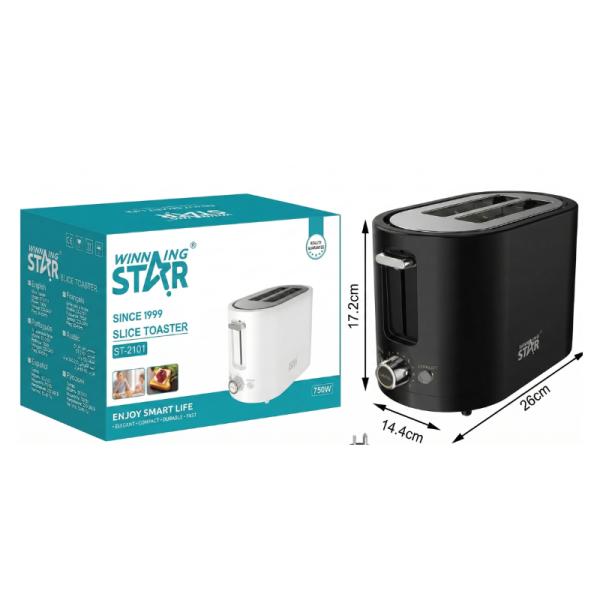 [ED1013] Tostadora Winning Star ST-2101 750W 7 Niveles Acero Inoxidable
