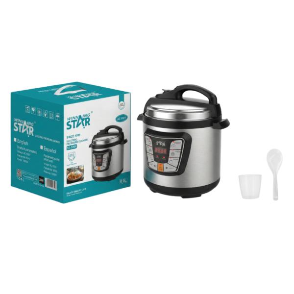 [ED1015] Olla Multiusos Eléctrica Winning Star 6L 1000W ST-2001