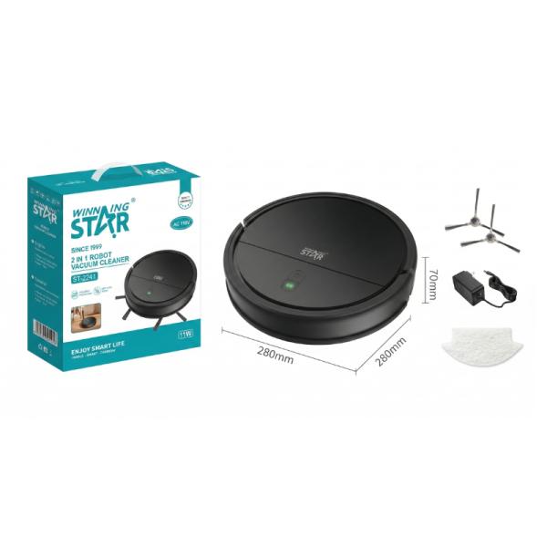 [ED3003] Robot Aspiradora Winning Star ST-2241 2 en 1 Succión Automática 11W