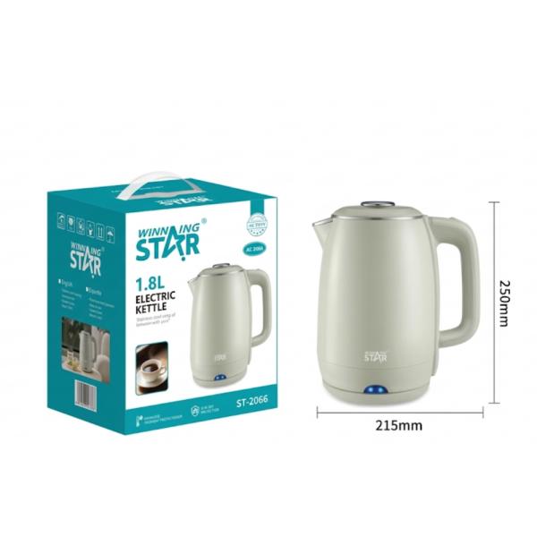 [ED1027] Hervidor Eléctrico Winning Star St-2066 1000w 1.8l