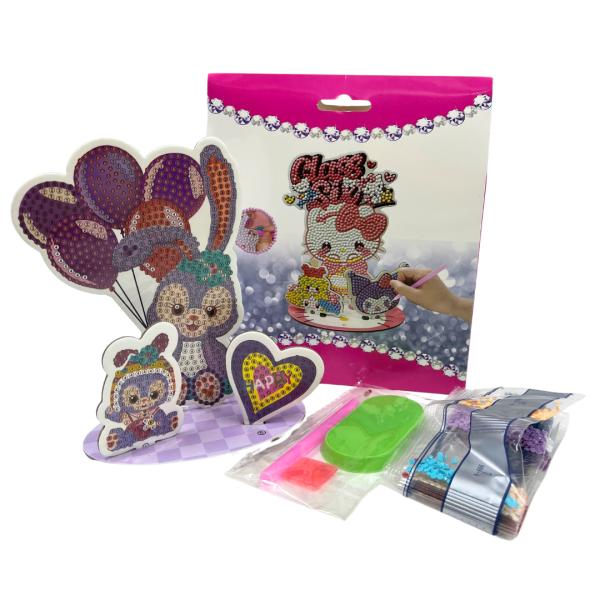 [RM-CREFIG0085] Figuras Pequeñas De Perlas Generica Lienzo Morado