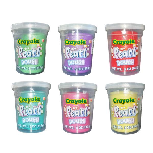 [TK-JGAQ011] ARENA MOLDEABLE PEARL DOUGH CRAYOLA DE 8OZ POR UNIDAD