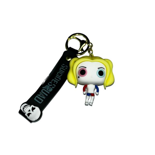 [TK-LV298] LLAVERO DE GOMA DE HARLEY QUINN