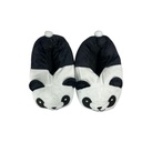Pantuflo Panda 26cm Felpa Suave Comodidad Hogareña